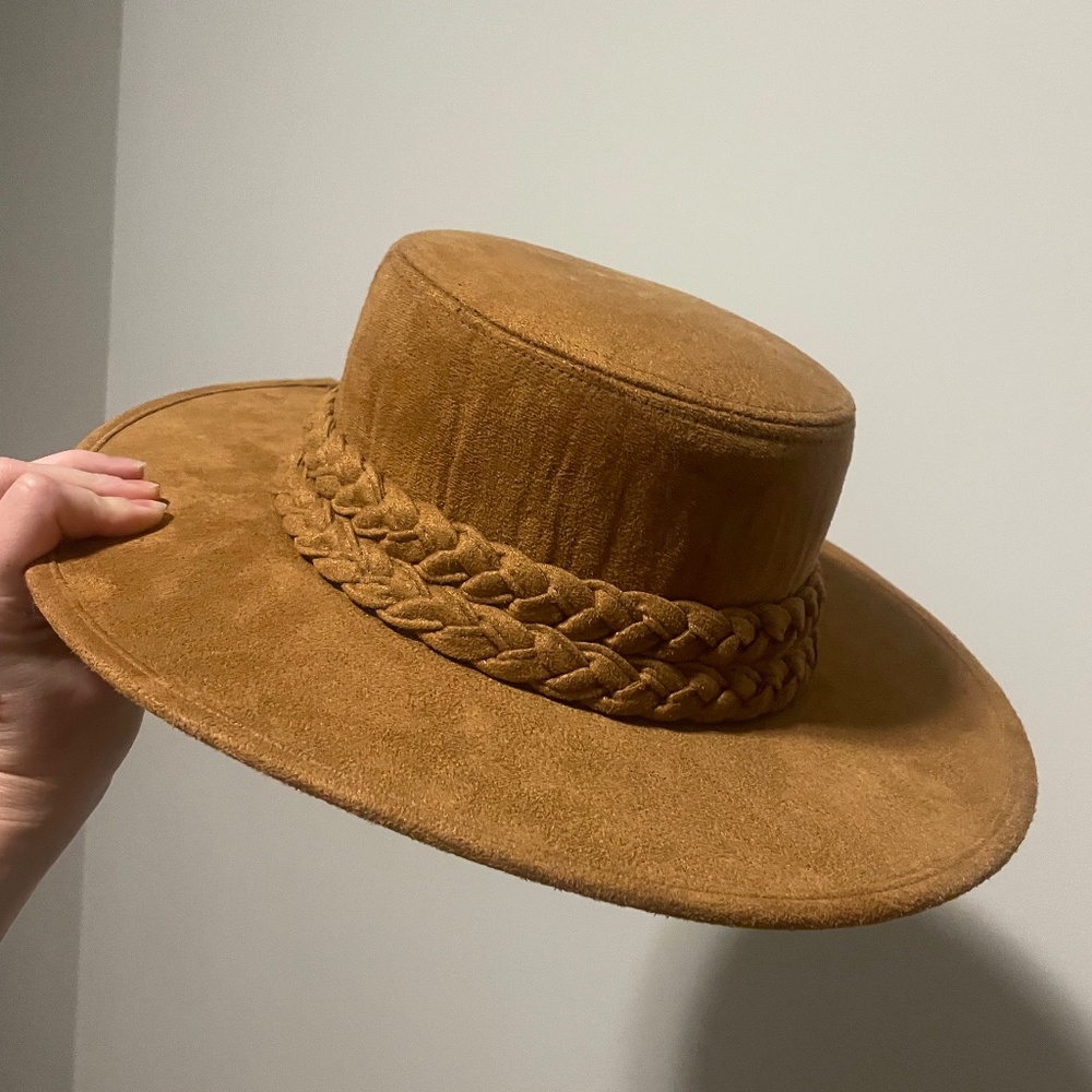Brown Cowgirl Hat